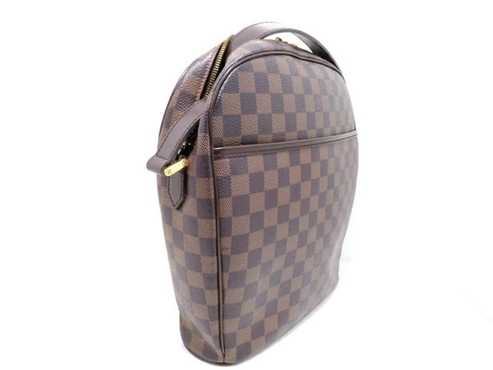 Louis Vuitton Damier Bag Ipanema Shoulder Brown